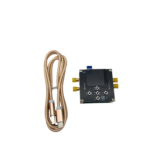 YX-OS29 LMX2595 PLL Development Board 10MHz–19GHz with Frequency Sweep, USB Type-C Power and High-Frequency SMA Output
