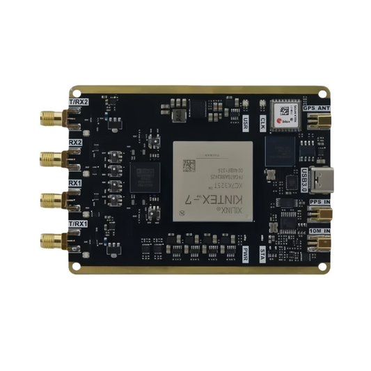 B210 USRP with XC7K325T + AD9361 and Onboard GPS Module for SDR Wireless Communication Development